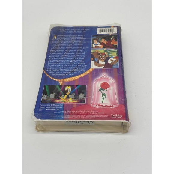 Walt Disney's Beauty and The Beast VHS Black Diamond‎ Classic SEALED UNOPENED - Picture 3 of 10